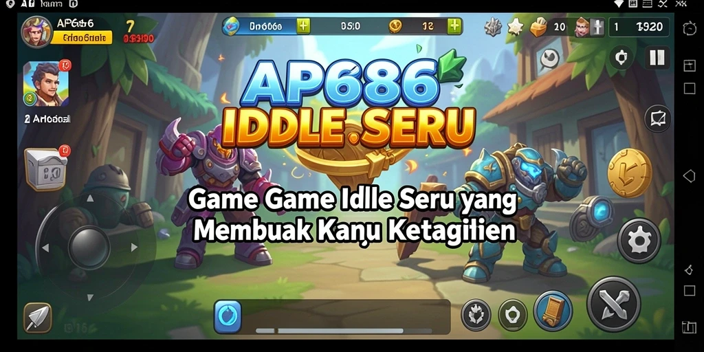 Screenshot gameplay AP686 menunjukkan kemajuan permainan yang menawan.