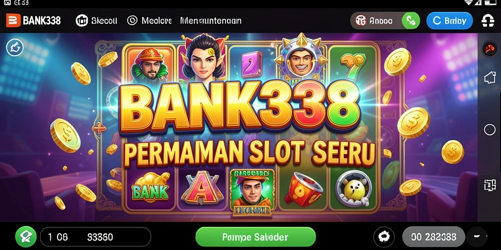 Tampilan menarik dari gameplay BANK338 yang menampilkan slot klasik dan modern.