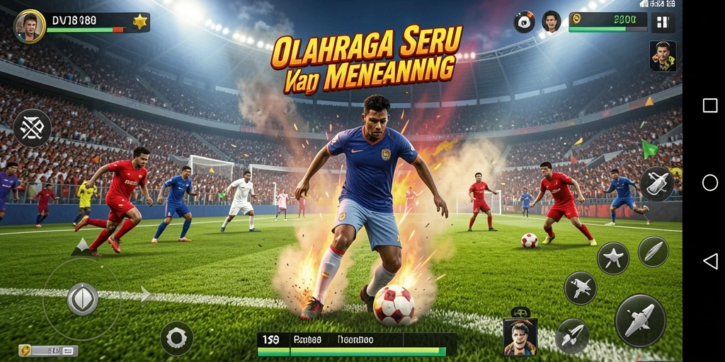 Tampilan gameplay menarik dan menegangkan dalam DV188.