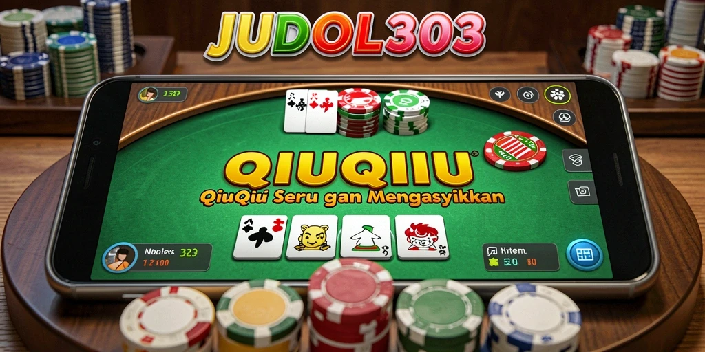 Tampilan permainan QiuQiu yang menegangkan di JUDOL303.