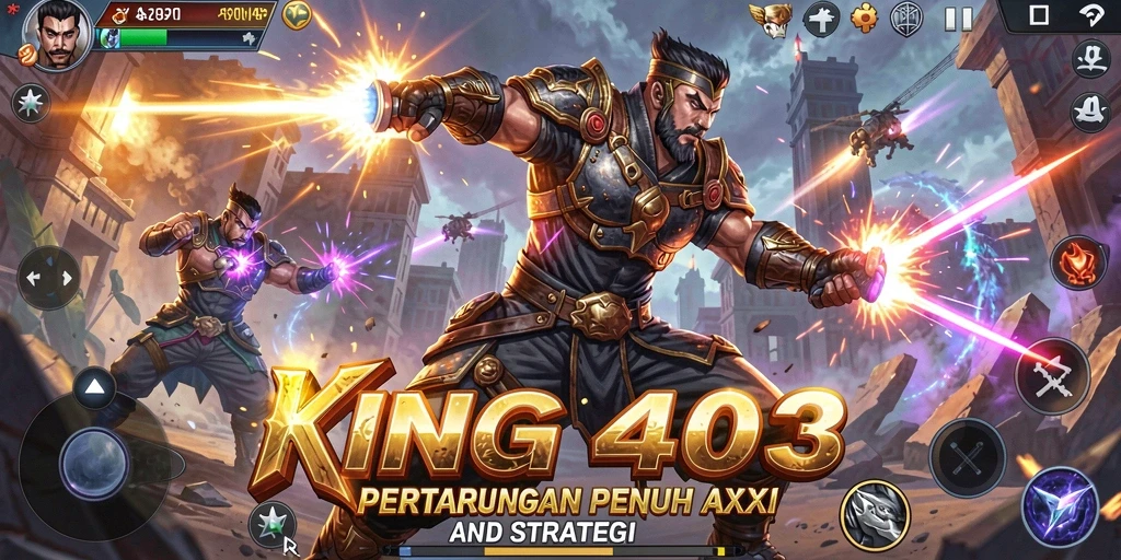 Tampilan permainan KING403 yang mendebarkan dan penuh aksi.