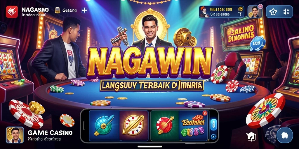 Tampilan gameplay Live Casino NAGAWIN yang menegangkan dan interaktif.